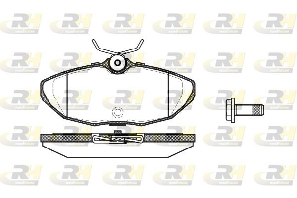 set placute frana,frana disc - ROADHOUSE