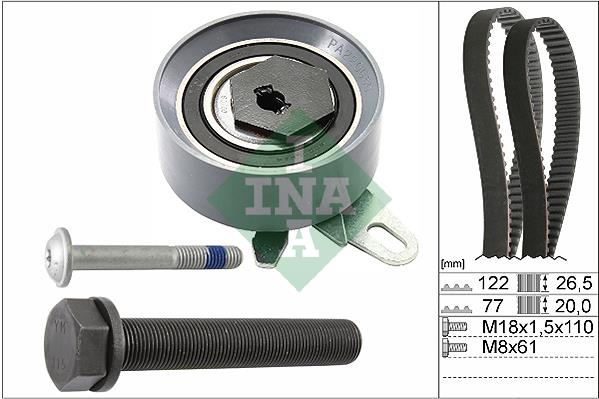 Set curea de distributie - INA