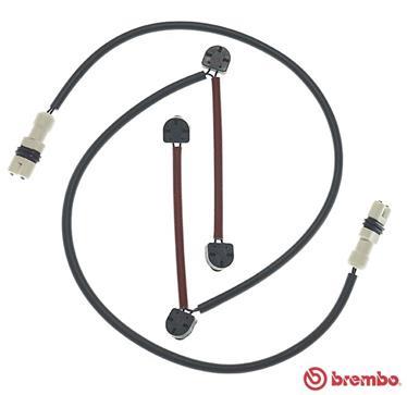 senzor de avertizare,uzura placute de frana - BREMBO