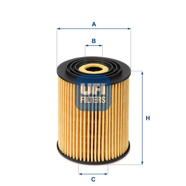 Filtru ulei - UFI