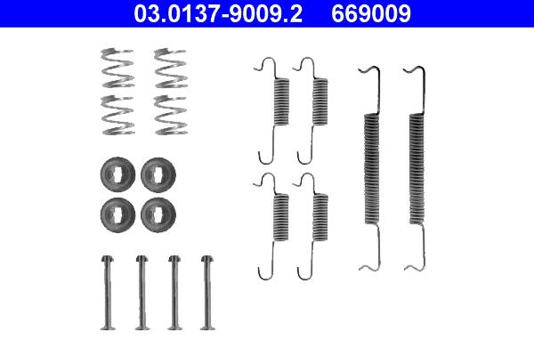 Set accesorii, sabot de frana - ATE