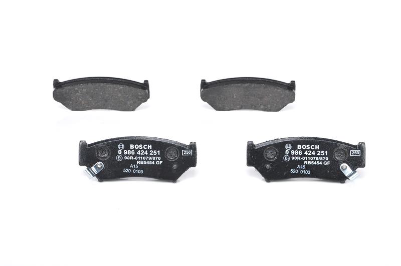 set placute frana,frana disc - BOSCH