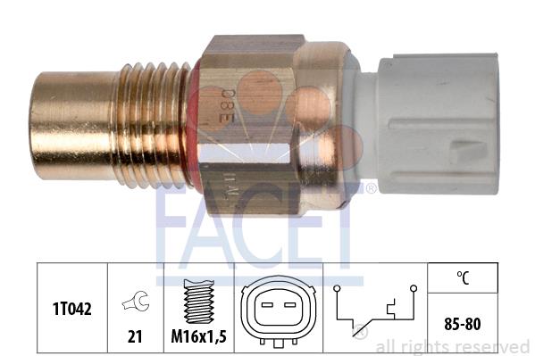 Comutator temperatura, ventilator radiator - FACET