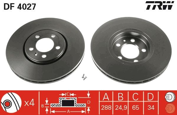 Disc frana - TRW