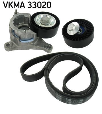 Set curea transmisie cu caneluri - SKF