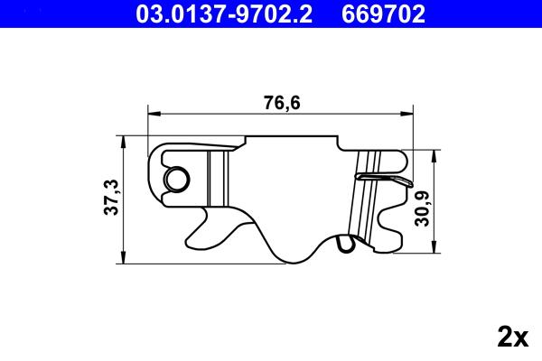 Set reparatie, reglare automata - ATE