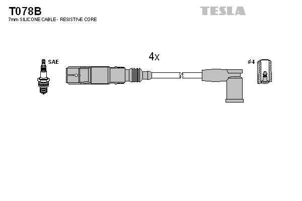 Set cablaj aprinder - TESLA