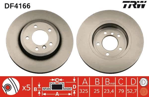 Disc frana - TRW