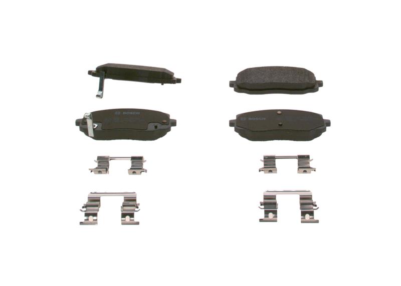 set placute frana,frana disc - BOSCH