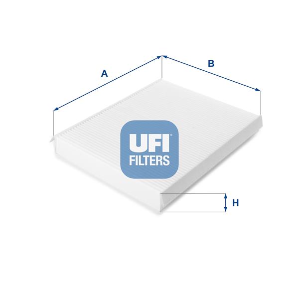 Filtru, aer habitaclu - UFI