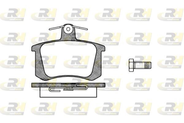 set placute frana,frana disc - ROADHOUSE