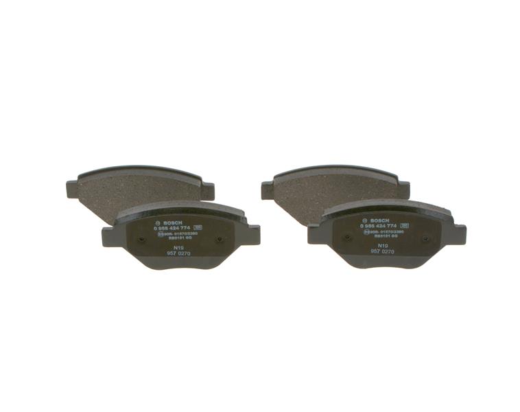 set placute frana,frana disc - BOSCH