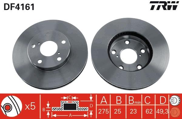 Disc frana - TRW