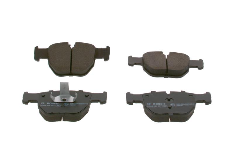 set placute frana,frana disc - BOSCH