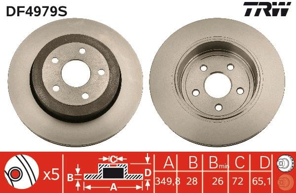 Disc frana - TRW