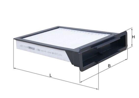 Filtru, aer habitaclu - KNECHT