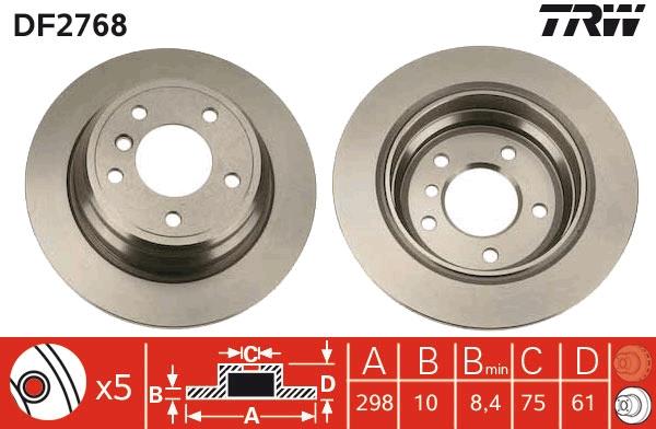 Disc frana - TRW