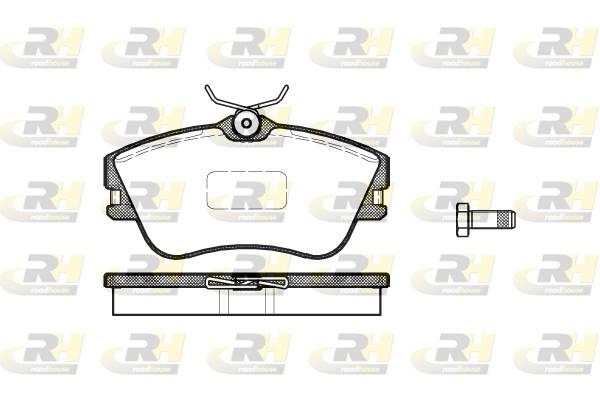 set placute frana,frana disc - ROADHOUSE