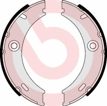 Set saboti frana, frana de mana - BREMBO