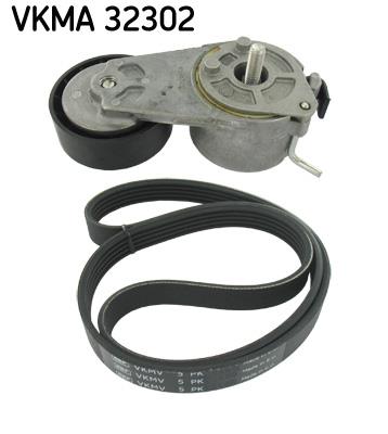 Set curea transmisie cu caneluri - SKF