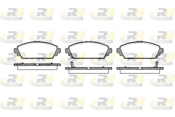 set placute frana,frana disc - ROADHOUSE