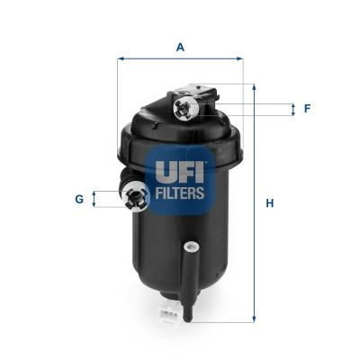 filtru combustibil - UFI