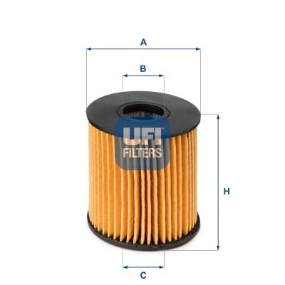 Filtru ulei - UFI