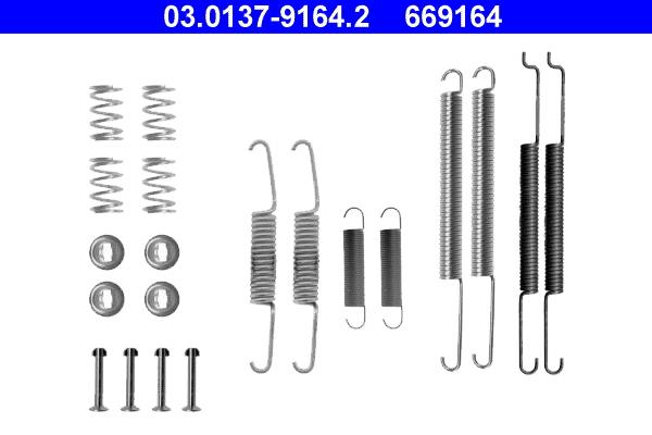 Set accesorii, sabot de frana - ATE