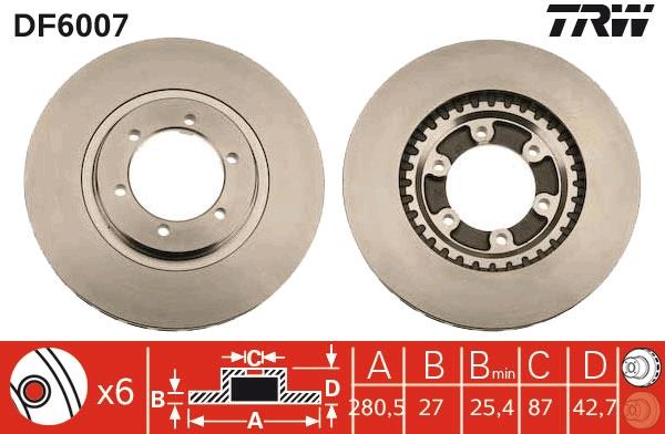 Disc frana - TRW