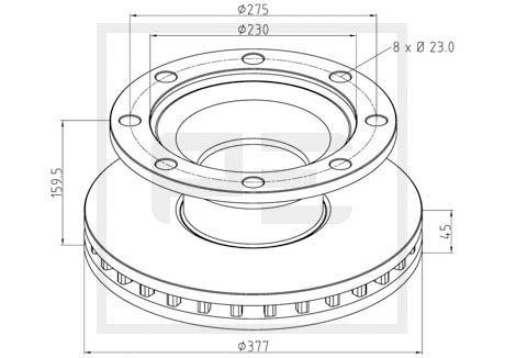 Disc frana - PE Automotive