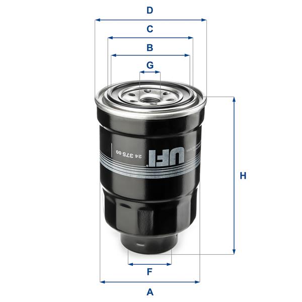 filtru combustibil - UFI
