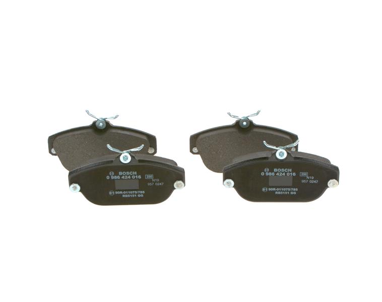 set placute frana,frana disc - BOSCH