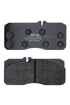 set placute frana,frana disc - TEXTAR