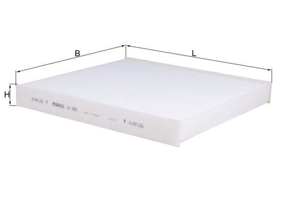 Filtru, aer habitaclu - KNECHT