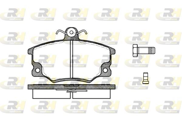 set placute frana,frana disc - ROADHOUSE