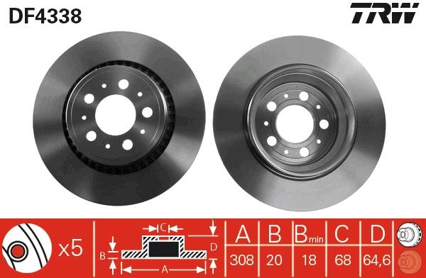 Disc frana - TRW