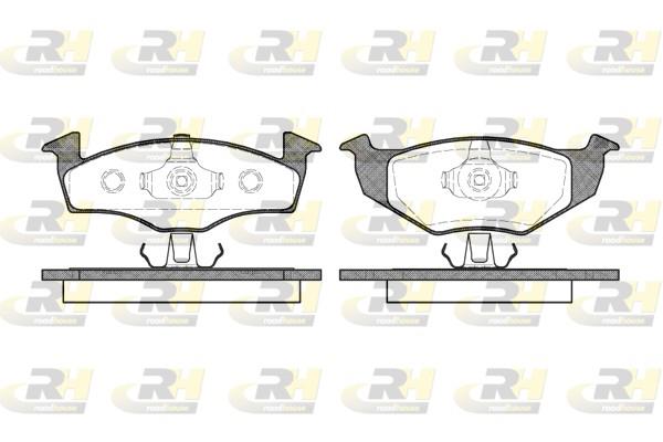 set placute frana,frana disc - ROADHOUSE