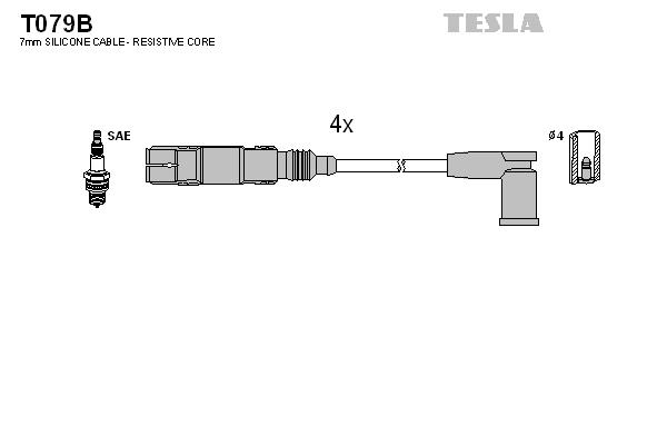 Set cablaj aprinder - TESLA