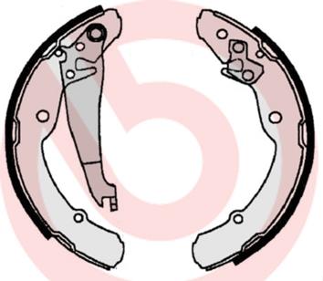 Set saboti frana - BREMBO