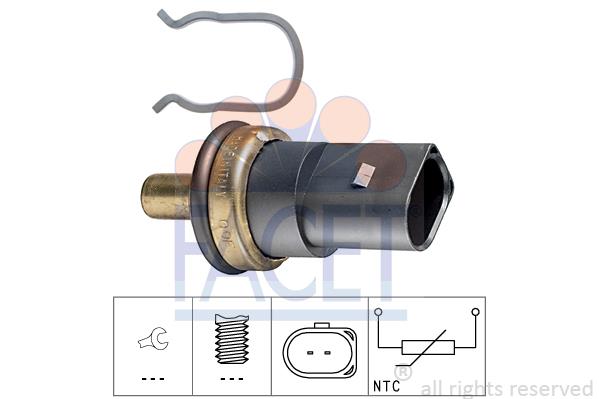 senzor,temperatura lichid de racire; senzor,temperatura lichid de racire; senzor,temperatura lichid de racire - FACET