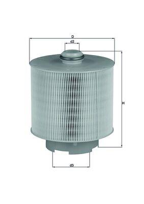 Filtru aer - KNECHT
