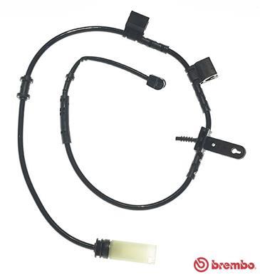senzor de avertizare,uzura placute de frana - BREMBO