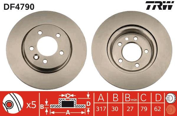 Disc frana - TRW