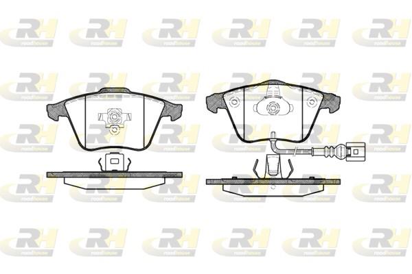 set placute frana,frana disc - ROADHOUSE