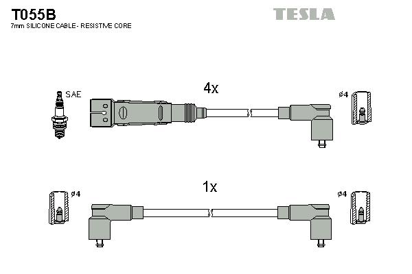 Set cablaj aprinder - TESLA