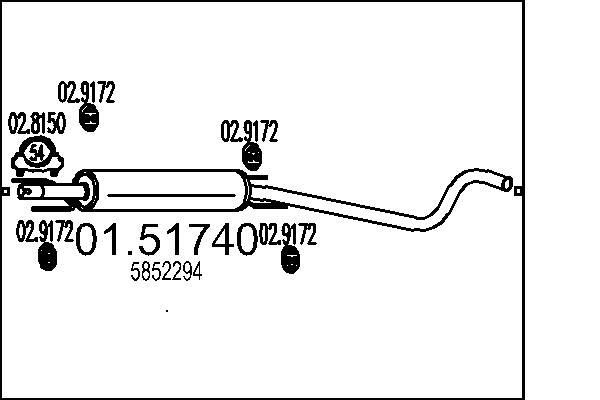 Toba esapamet intermediara - MTS
