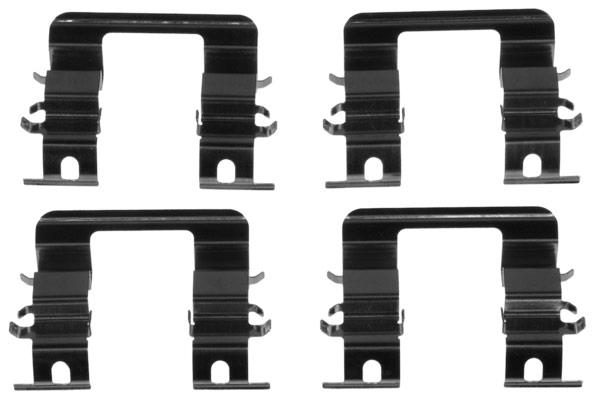 Set accesorii, placute frana - TRW
