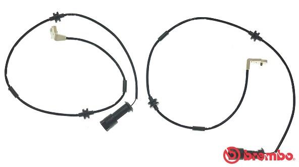 senzor de avertizare,uzura placute de frana - BREMBO