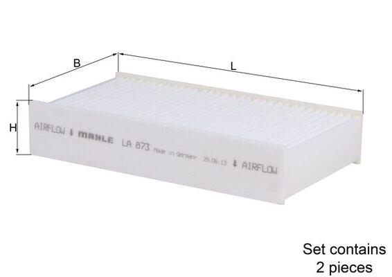 Filtru, aer habitaclu - KNECHT