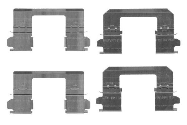 Set accesorii, placute frana - BOSCH